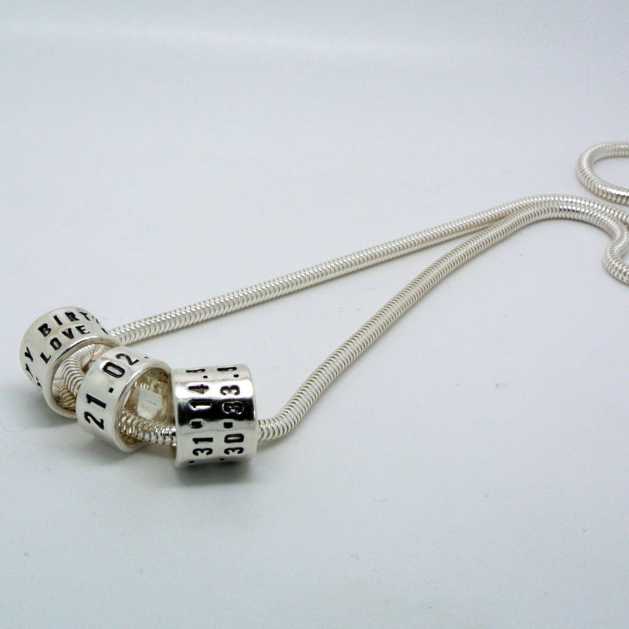 Womens Silver Storyteller Necklace
