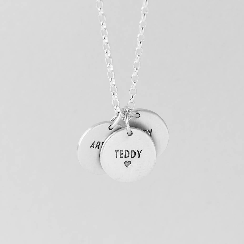 Silver Charms Necklace