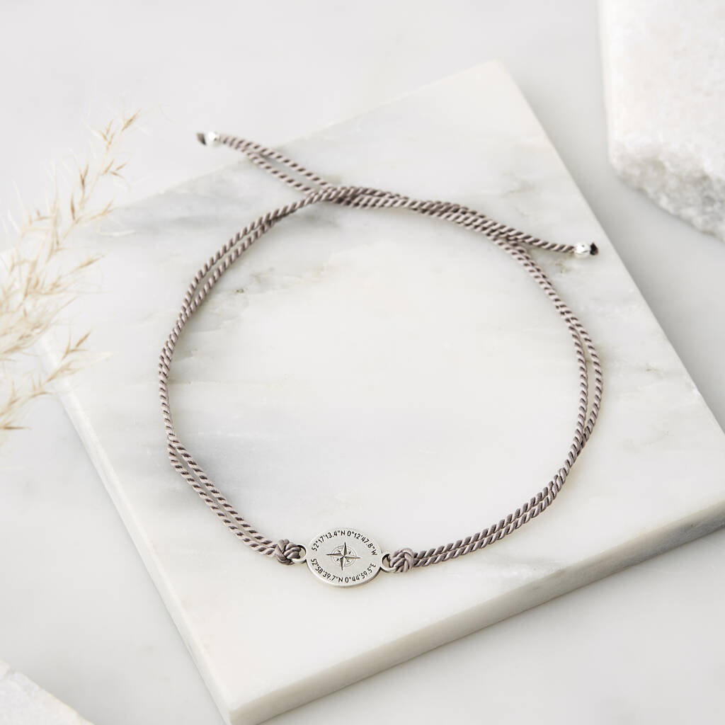 Until we meet again silver coordinate bracelet set