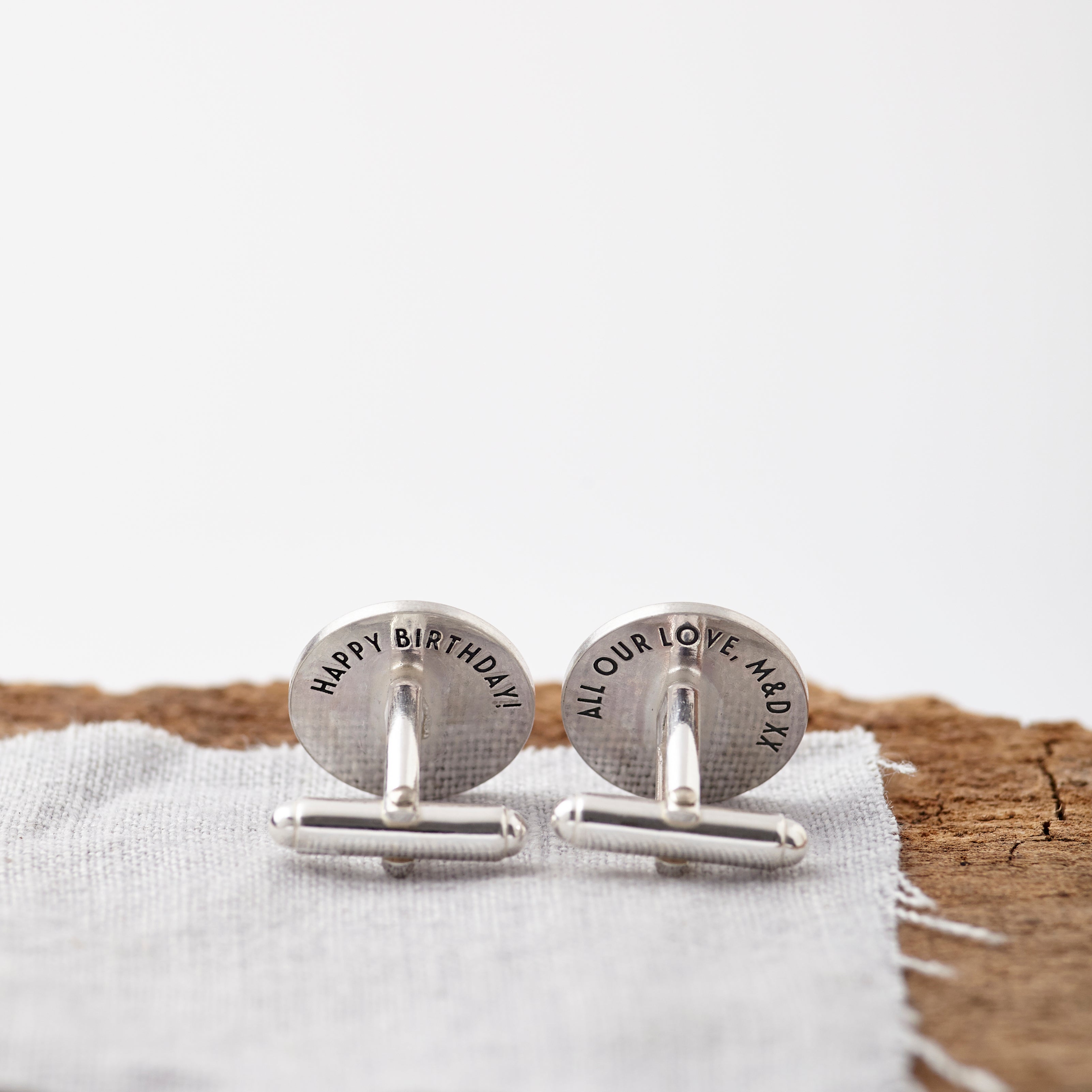 Personalised Deco Monogram Cufflinks