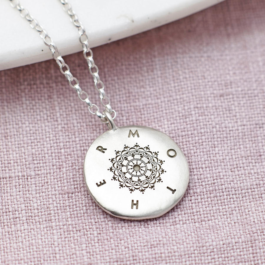 Personalised Sterling Silver Mother Necklace