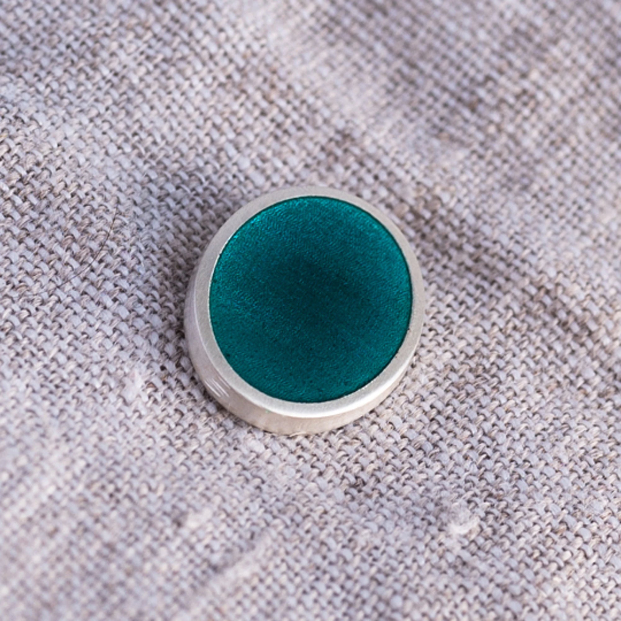 Teal Enamel Colour Sample