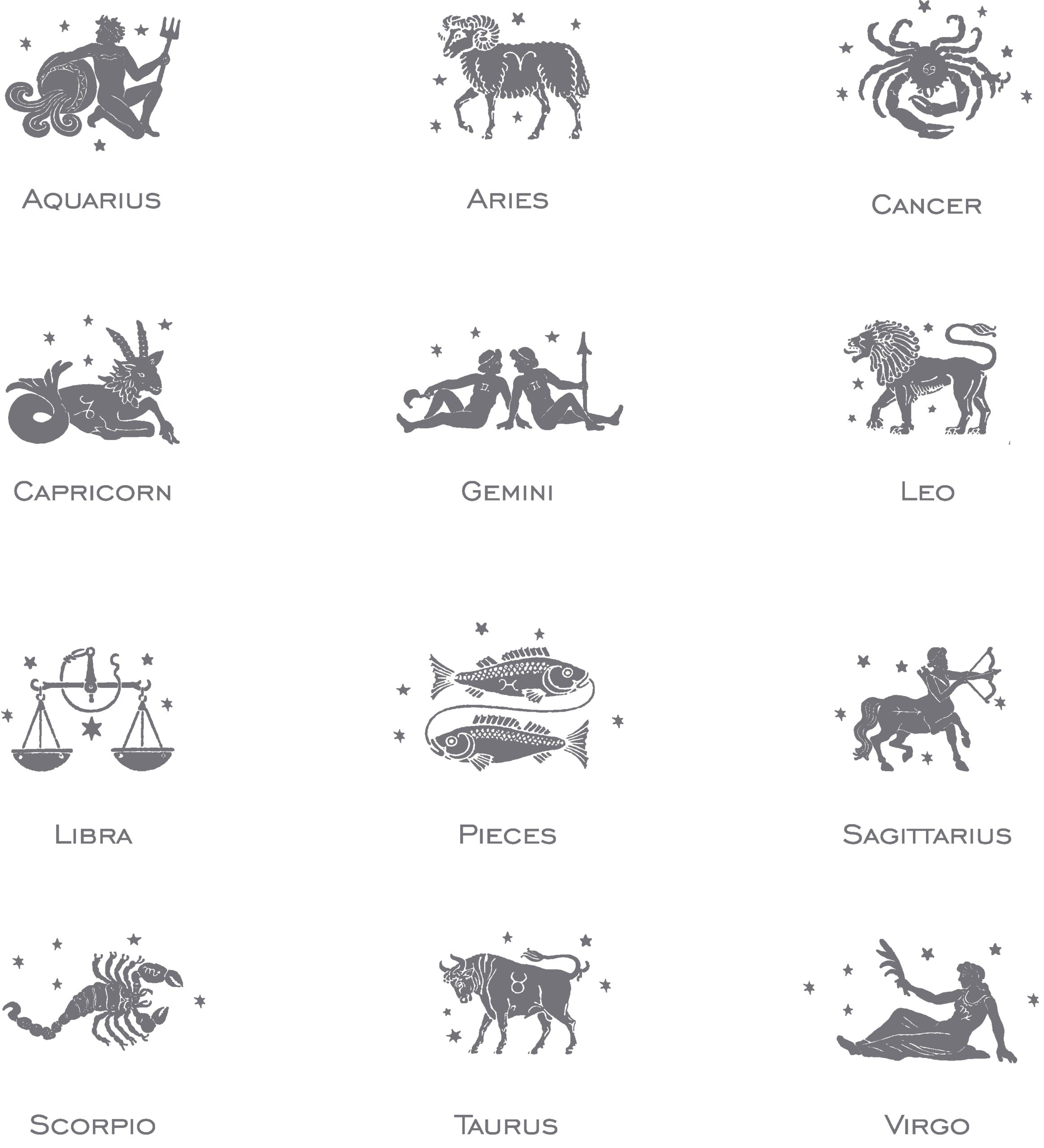 Zodiac Symbols