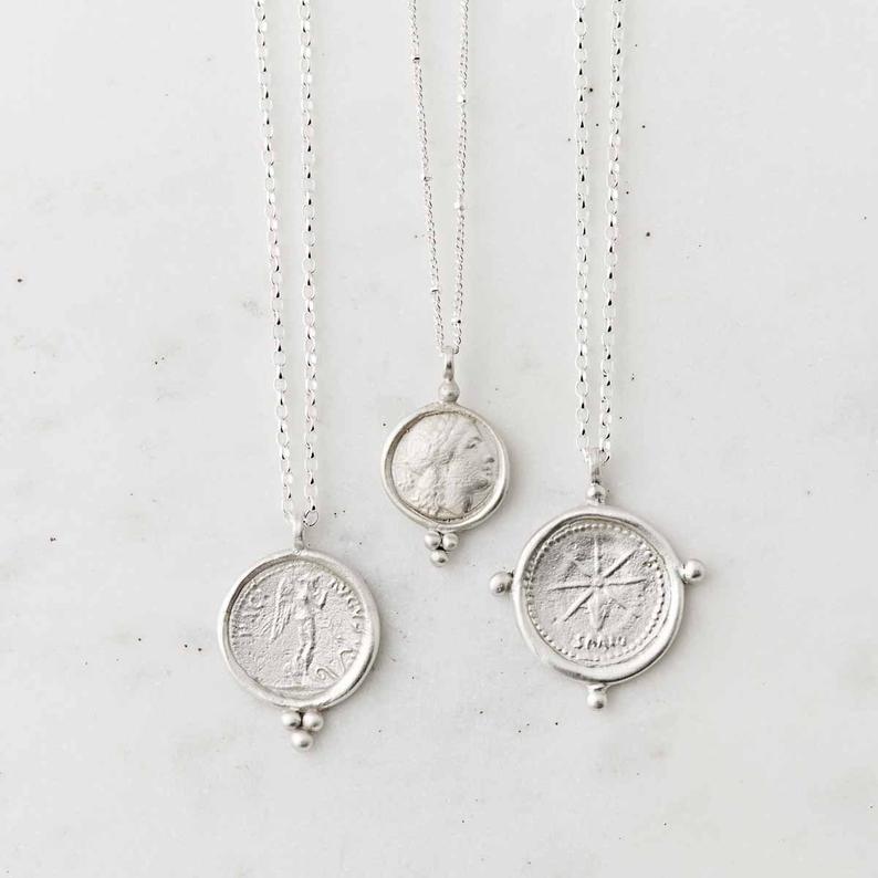 3 Solid Silver necklaces by Sally Clay Jewellery