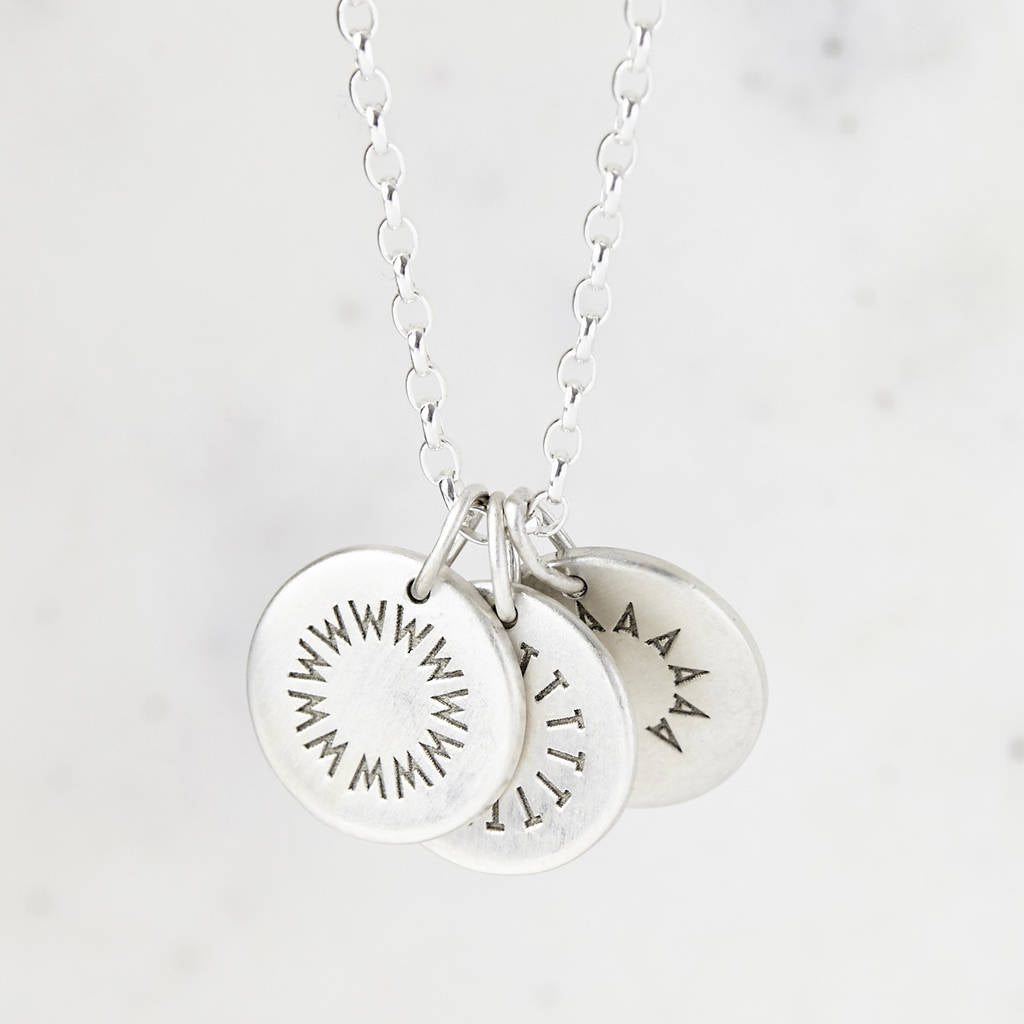 Silver Charms Necklace