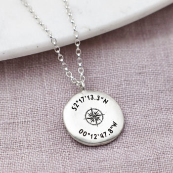 Sterling Silver Coordinates Necklace