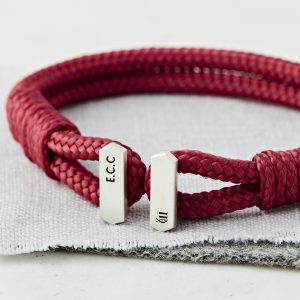 Men's Personalised Initials And Zodiac Symbol Bracelet