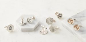 Selection of Solid Silver Cufflinks from Sally Clay