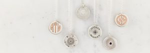 6 Silver necklaces by Sally Clay Jewellery