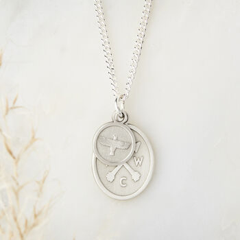 father symbol pendant necklace